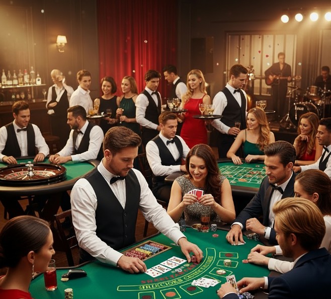 About Casino Party Equipment Rentals - Ace High Casino Party Planners
